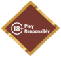 18+ Play Responsibly logo